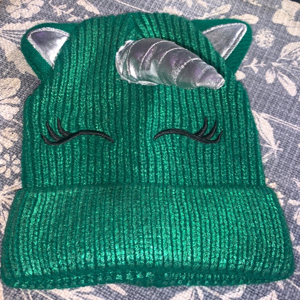 St Patrick’s Day beanie Unicorn hat